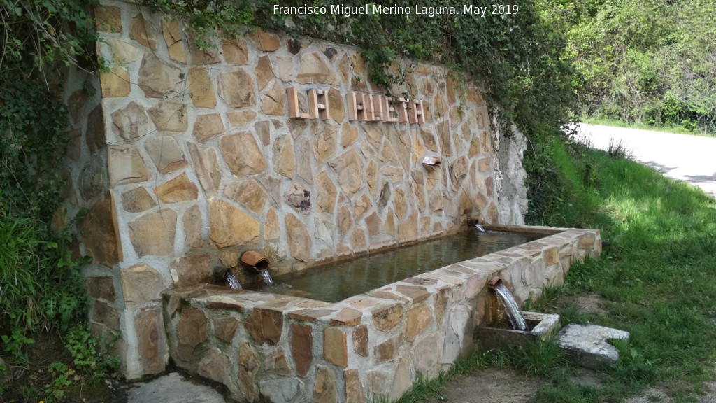 Fuente de La Hueta - Fuente de La Hueta. 