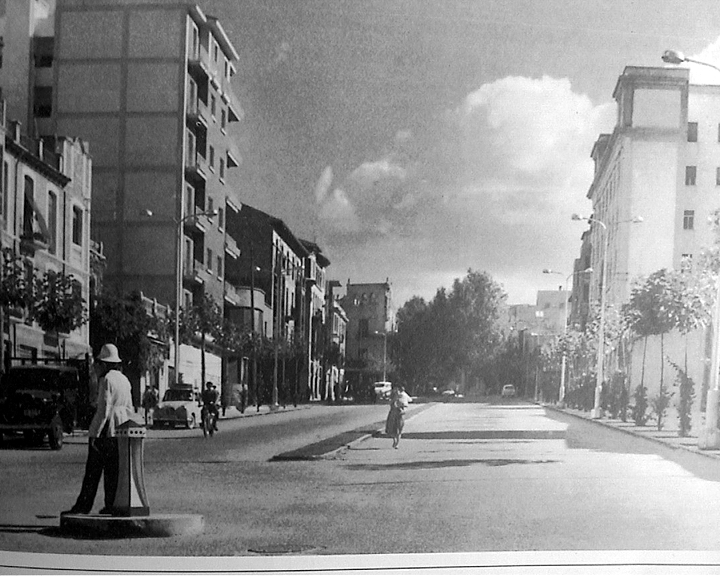 Paseo de la Estacin - Paseo de la Estacin. Foto antigua