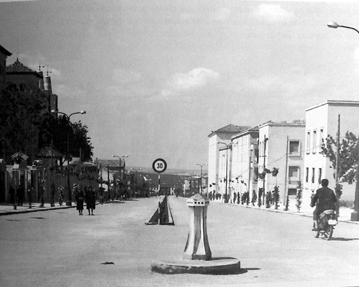 Paseo de la Estacin - Paseo de la Estacin. Foto antigua