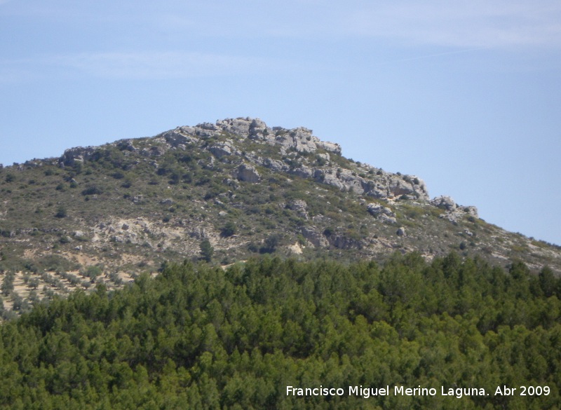 Peas de Castro - Peas de Castro. Estribacin Sur desde la carretera de los Villares