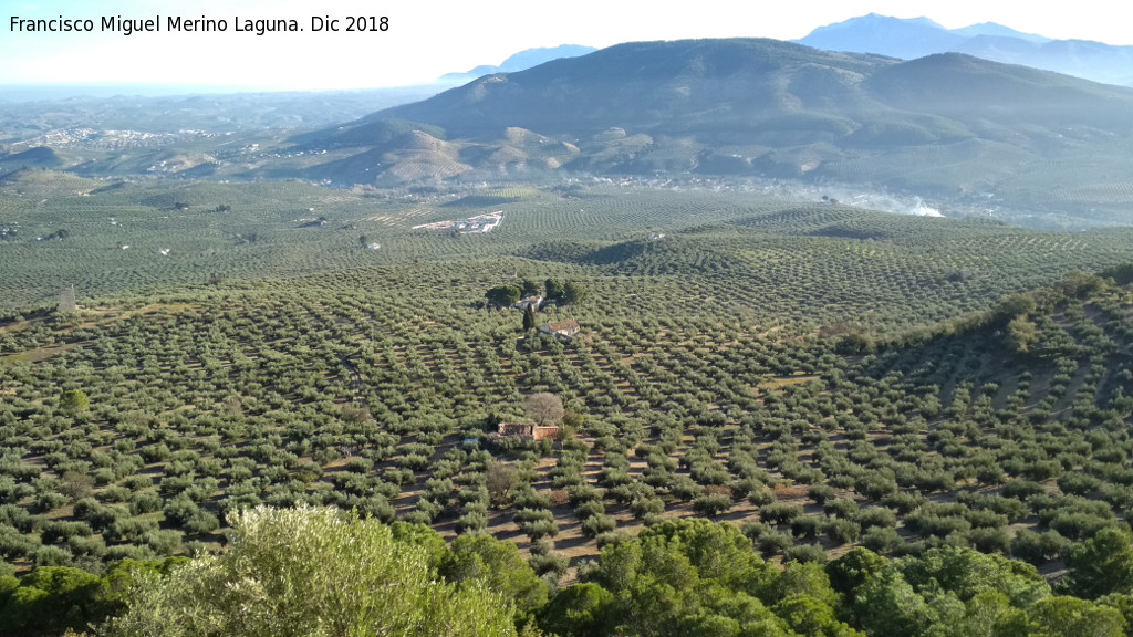 Peas de Castro - Peas de Castro. Vistas desde su ladera