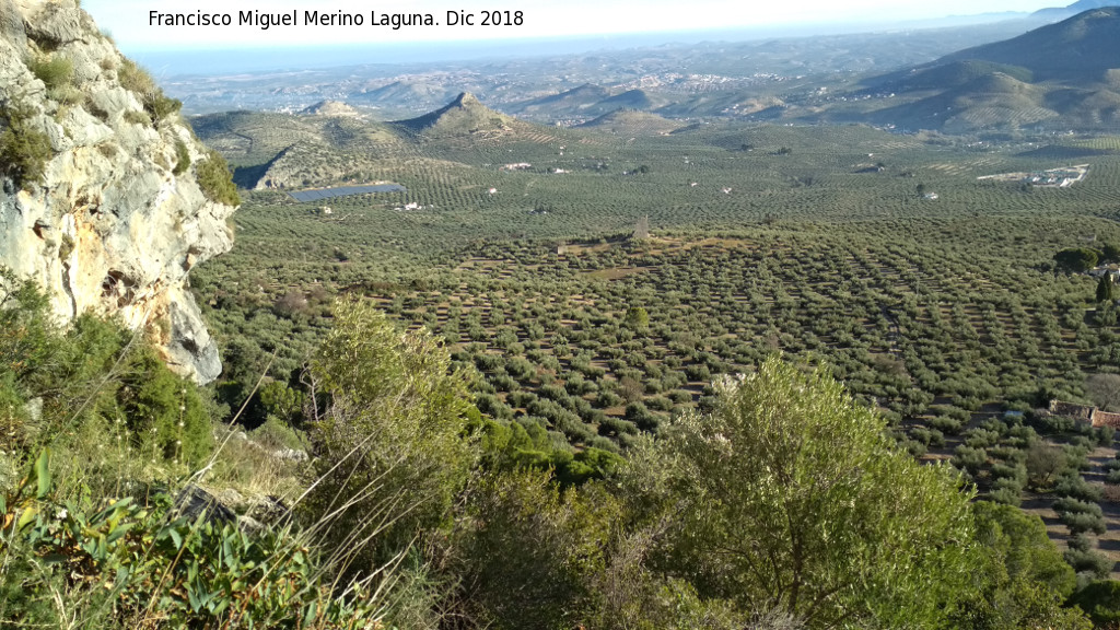 Peas de Castro - Peas de Castro. Vistas desde su ladera