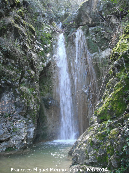 Cascada del Arroyo de la Cueva - Cascada del Arroyo de la Cueva. 