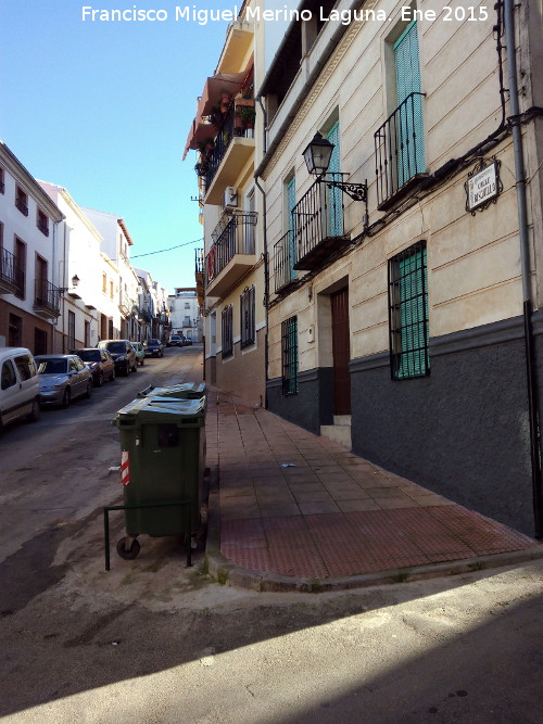 Fuente de la Calle Risquillo - Fuente de la Calle Risquillo. Lugar de ubicacin de la desaparecida fuente