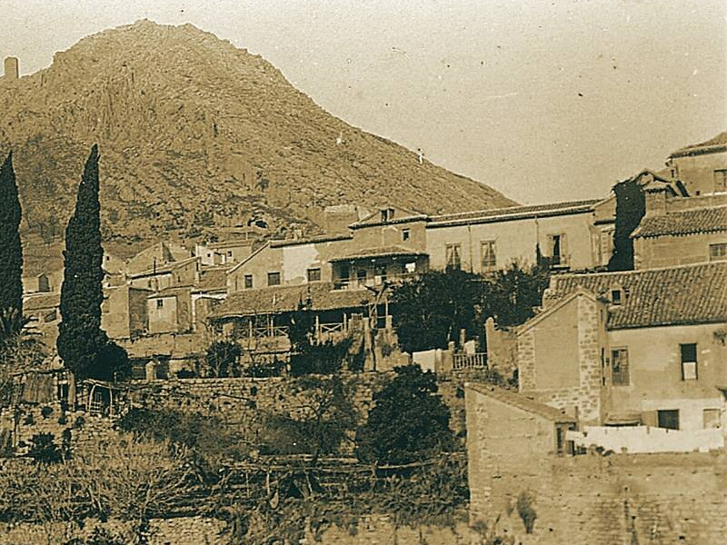 Palacio del Conde de Humanes - Palacio del Conde de Humanes. Foto antigua