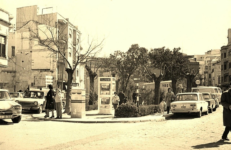 Plaza de los Jardinillos - Plaza de los Jardinillos. Foto antigua