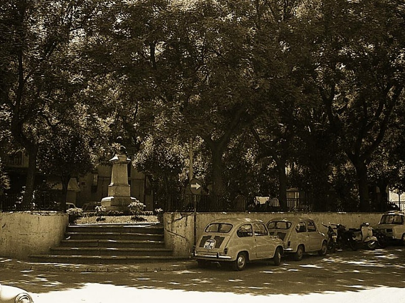 Plaza de los Jardinillos - Plaza de los Jardinillos. Foto antigua