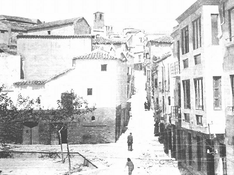 Plaza de San Agustn - Plaza de San Agustn. Foto antigua