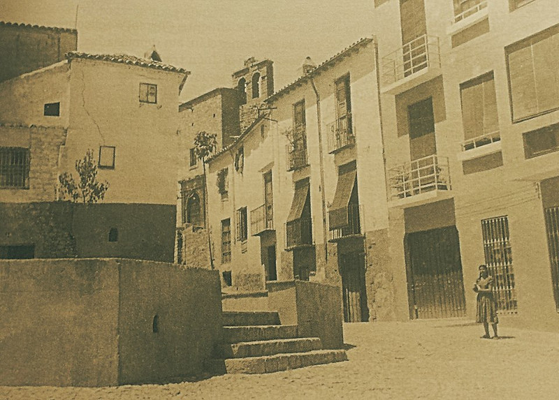 Plaza de San Agustn - Plaza de San Agustn. Foto antigua