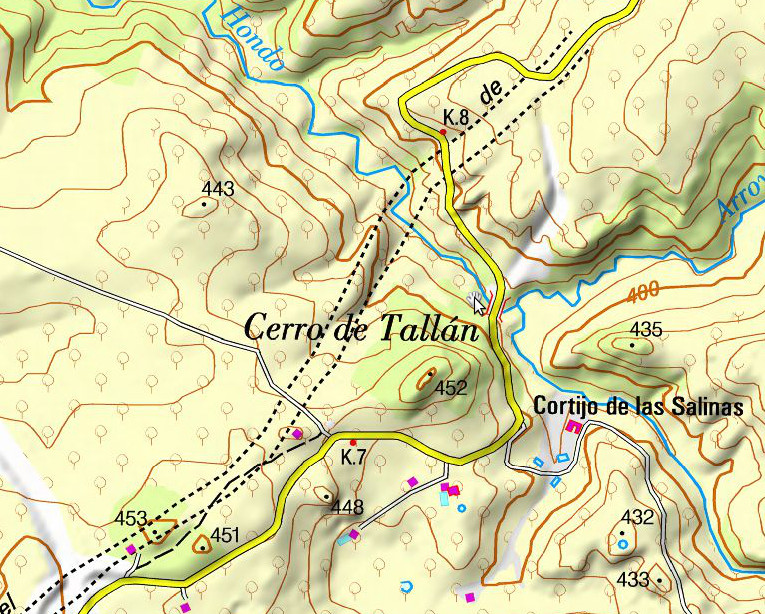 Puente Hondo - Puente Hondo. Mapa