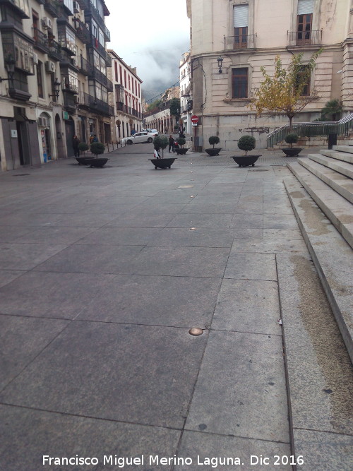 Plaza de Santa Mara - Plaza de Santa Mara. Lnea de muralla