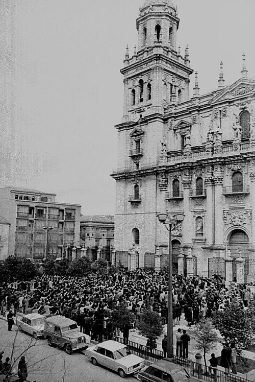 Plaza de Santa Mara - Plaza de Santa Mara. Foto antigua