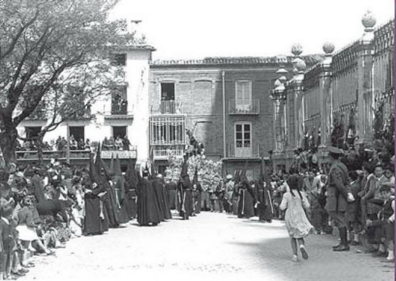 Plaza de Santa Mar�a - Plaza de Santa Mar�a. Foto antigua