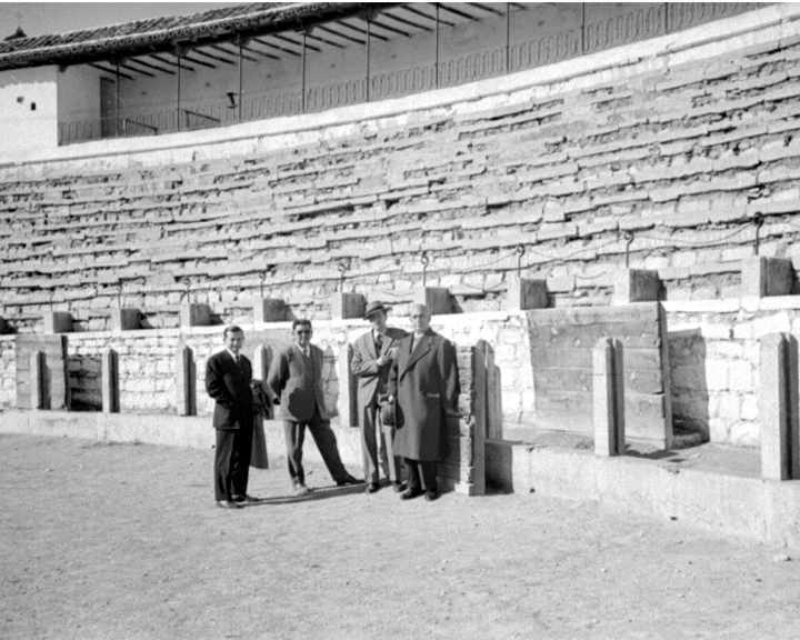Plaza de Toros de Jan - Plaza de Toros de Jan. Foto antigua