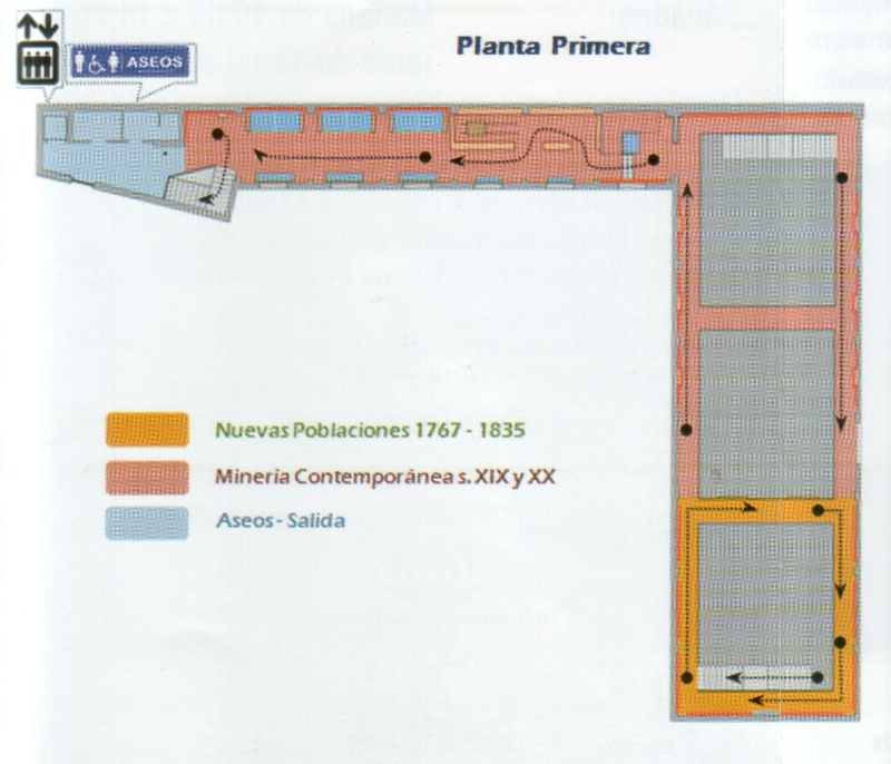 Museo Arqueolgico de La Carolina - Museo Arqueolgico de La Carolina. Plano primer piso