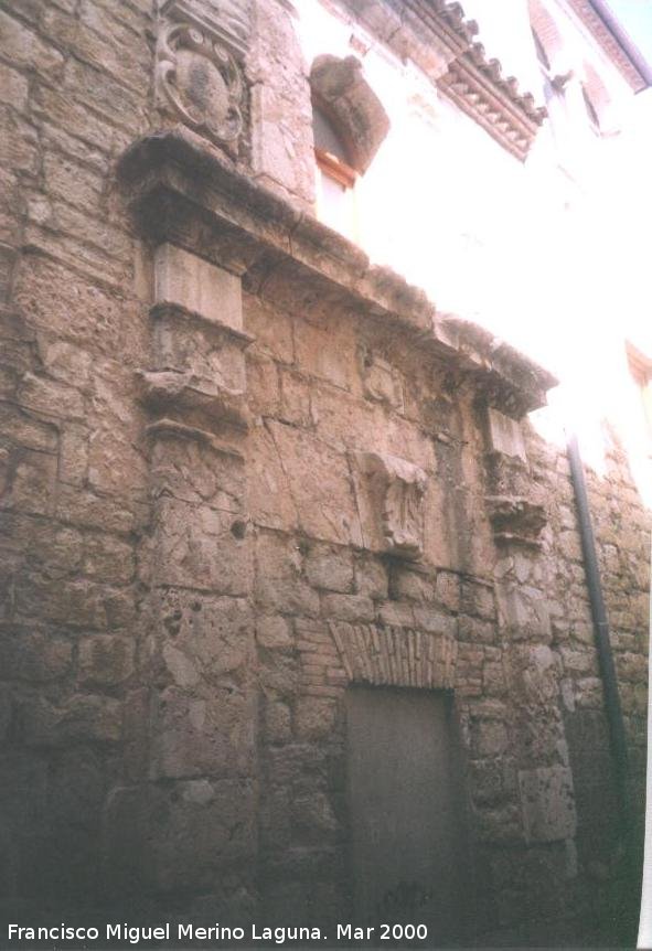 Convento de los Jesuitas - Convento de los Jesuitas. Fachada de la calle de las Escuelas