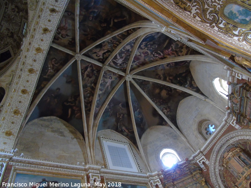 Iglesia Conventual de San Agustn - Iglesia Conventual de San Agustn. Bveda de crucera