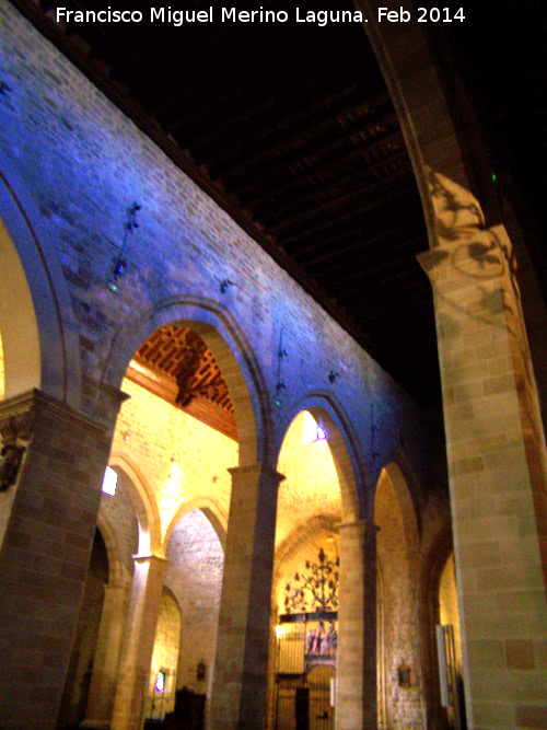 Colegiata de Santa Mara de los Reales Alczares. Interior - Colegiata de Santa Mara de los Reales Alczares. Interior. 