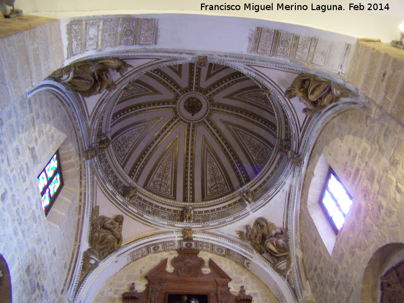 Colegiata de Santa Mara de los Reales Alczares. Capilla de los Sabater - Colegiata de Santa Mara de los Reales Alczares. Capilla de los Sabater. Cpula