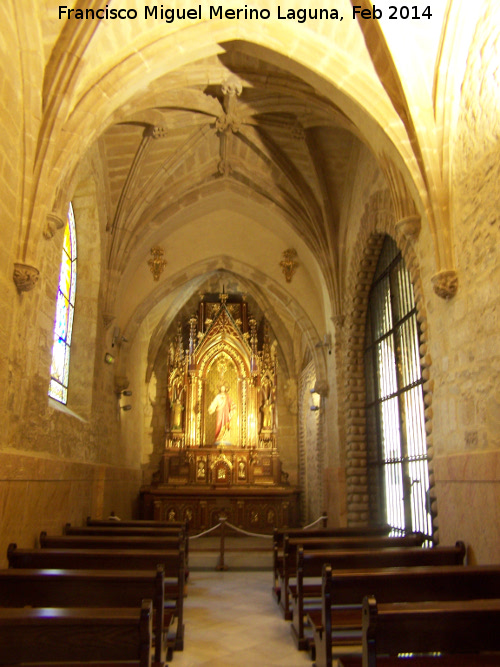 Colegiata de Santa Mara de los Reales Alczares. Capilla de la Virgen de Guadalupe - Colegiata de Santa Mara de los Reales Alczares. Capilla de la Virgen de Guadalupe. Interior