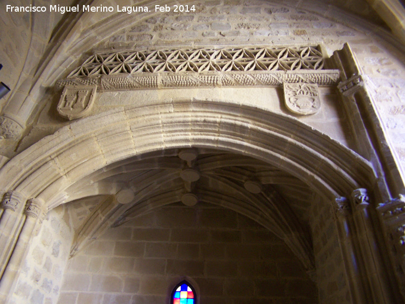 Colegiata de Santa Mara de los Reales Alczares. Capilla I del Claustro - Colegiata de Santa Mara de los Reales Alczares. Capilla I del Claustro. 