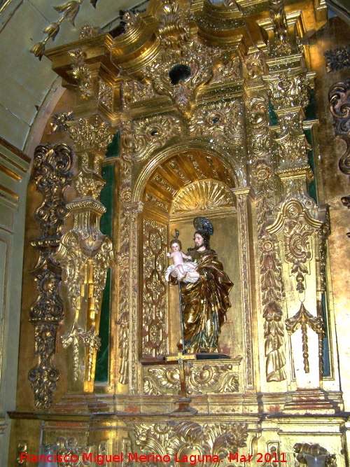 Iglesia de San Andrs - Iglesia de San Andrs. Retablo de San Jos