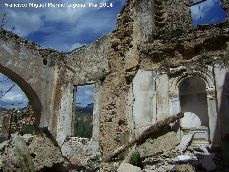 Capilla de San Antonio - Capilla de San Antonio. Ruinas y hornacina