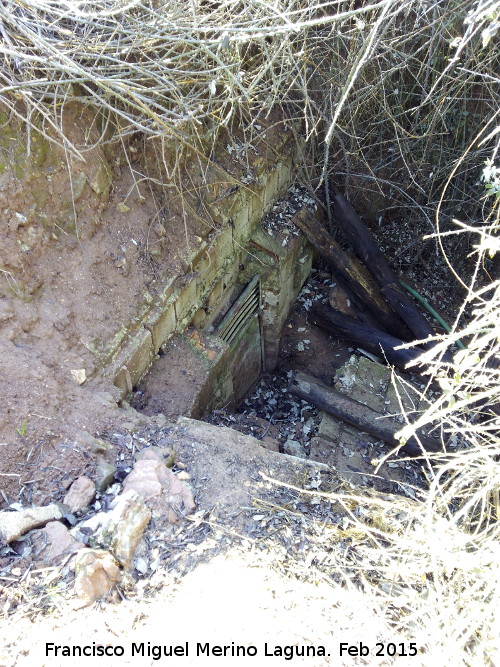 Mina de agua de Las Monjas - Mina de agua de Las Monjas. Entrada