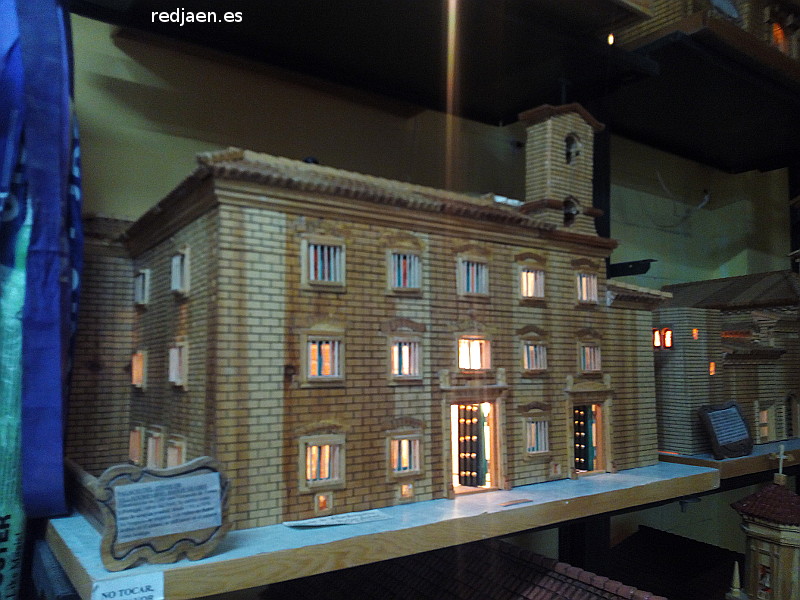 Palacio de Villardompardo - Palacio de Villardompardo. Maqueta realizada por Luis Barbero