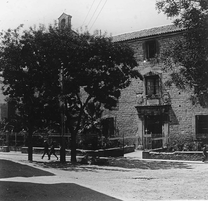 Palacio de Villardompardo - Palacio de Villardompardo. Foto antigua