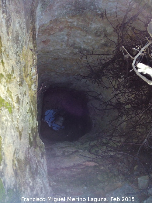 Pozo de la Segunda Cortijada de los Charcones - Pozo de la Segunda Cortijada de los Charcones. Interior