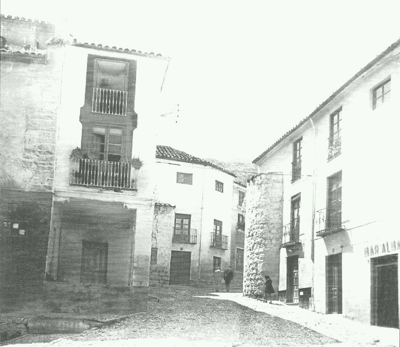 Muralla de Jan. Puerta del Sol - Muralla de Jan. Puerta del Sol. Foto antigua