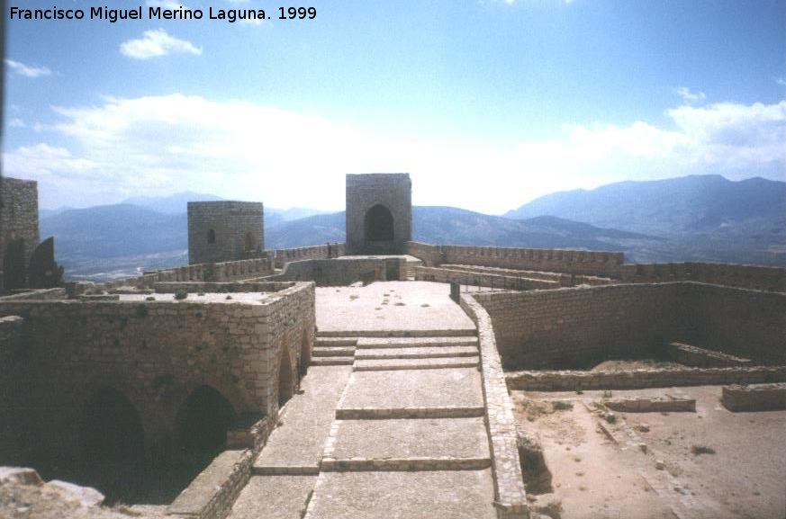 Castillo Nuevo de Santa Catalina. Patio Superior - Castillo Nuevo de Santa Catalina. Patio Superior. Antes de la excavacin arqueolgica