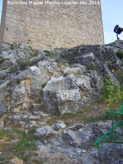 Castillo Nuevo de Santa Catalina. Cantera - Castillo Nuevo de Santa Catalina. Cantera. 