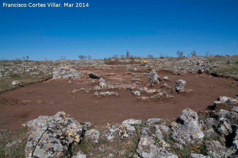 Oppidum de Giribaile. Tenera - Oppidum de Giribaile. Tenera. Al principio de su excavacin