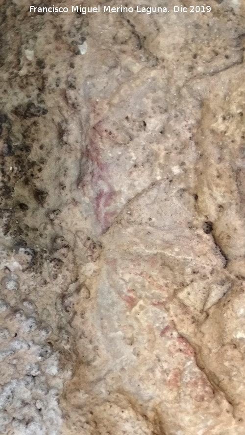 Pinturas rupestres del Abrigo de los Ca�ones IV - Pinturas rupestres del Abrigo de los Ca�ones IV. Pintura rupestre