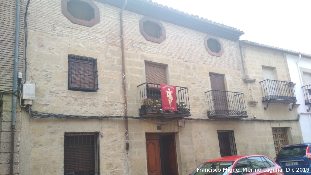 Casa de la Calle Conde Mejorada n� 7 - Casa de la Calle Conde Mejorada n� 7. Fachada