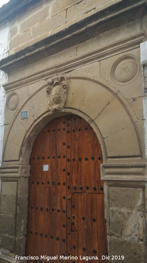 Casa de la Calle Horno Mu�oz n� 11 - Casa de la Calle Horno Mu�oz n� 11. Portada