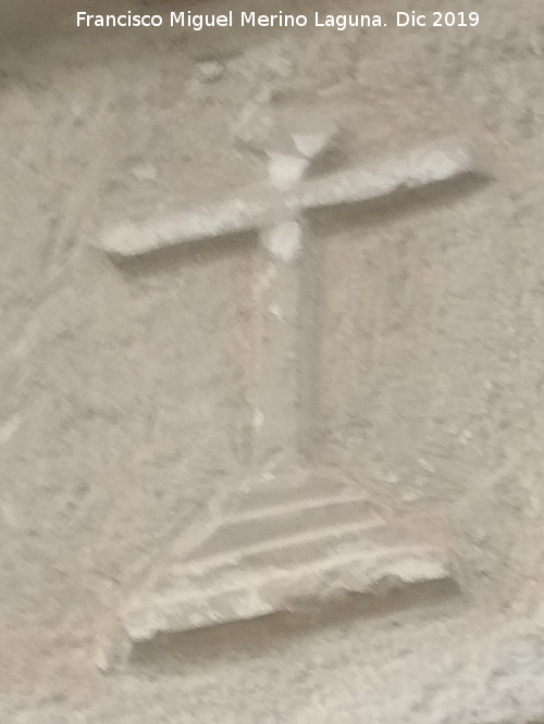 Casa de la Calle Horno Mu�oz n� 19 - Casa de la Calle Horno Mu�oz n� 19. Cruz