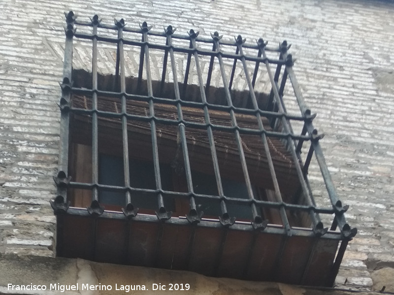 Casa de la Calle Gracia n� 12 - Casa de la Calle Gracia n� 12. Reja de rosetas