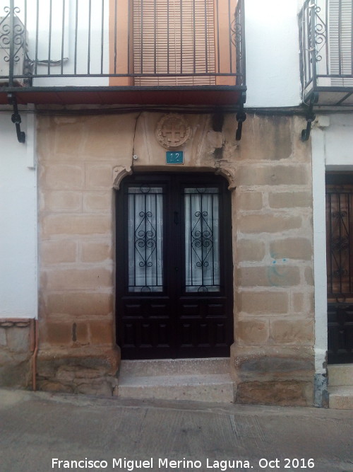 Casa de la Calle Tejedores n 12 - Casa de la Calle Tejedores n 12. Portada