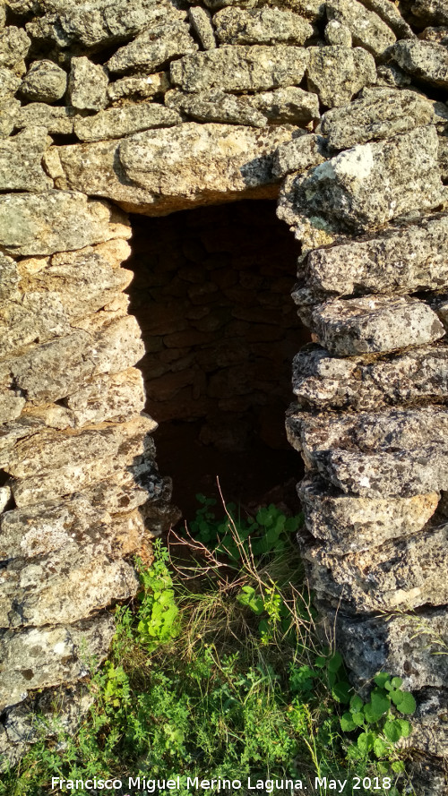 Chozo de la Nava I - Chozo de la Nava I. Puerta