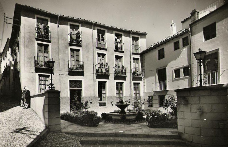 Plaza de los Naranjos - Plaza de los Naranjos. Foto antigua