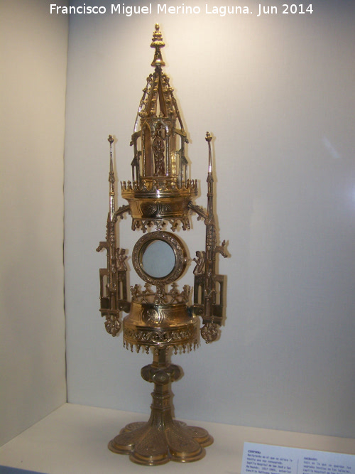 Custodia - Custodia. Capilla de los Marqueses de Linares