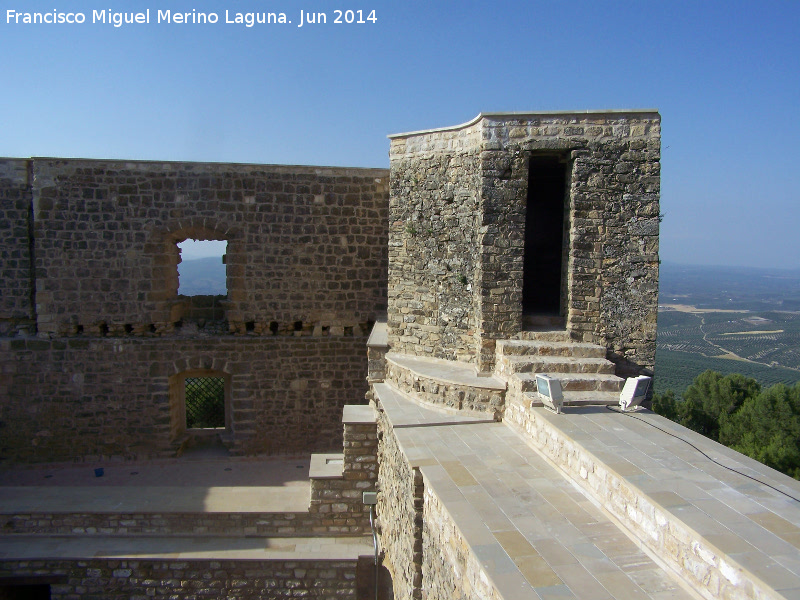 Castillo de Sabiote. Torre del Espoln - Castillo de Sabiote. Torre del Espoln. 