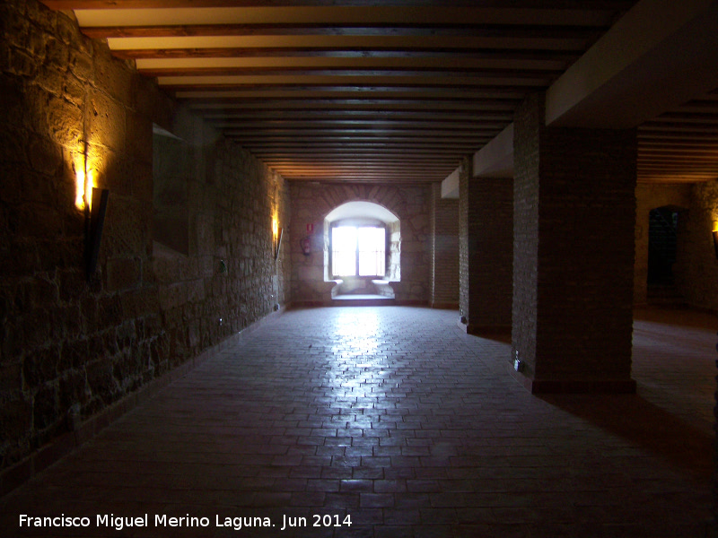 Castillo de Sabiote. Torre Baluarte - Castillo de Sabiote. Torre Baluarte. Primera planta