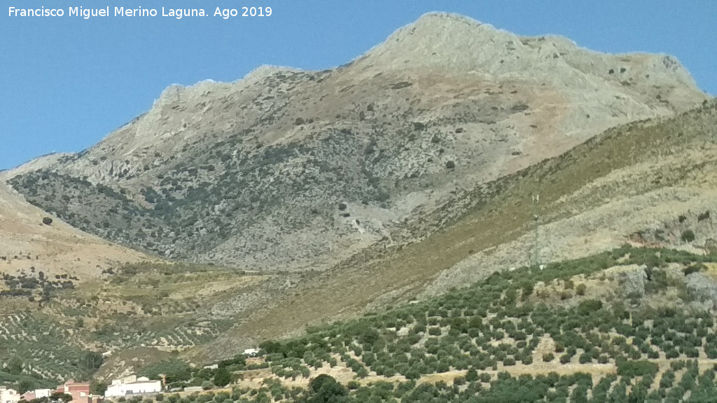 Cerro Lagunillas - Cerro Lagunillas. Desde el Castillo de Chincyar
