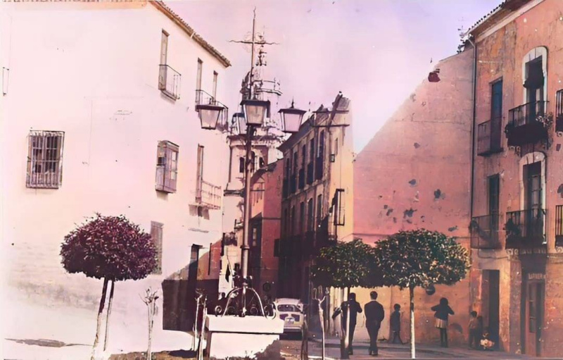 Plaza Cruz Rueda - Plaza Cruz Rueda. Foto antigua