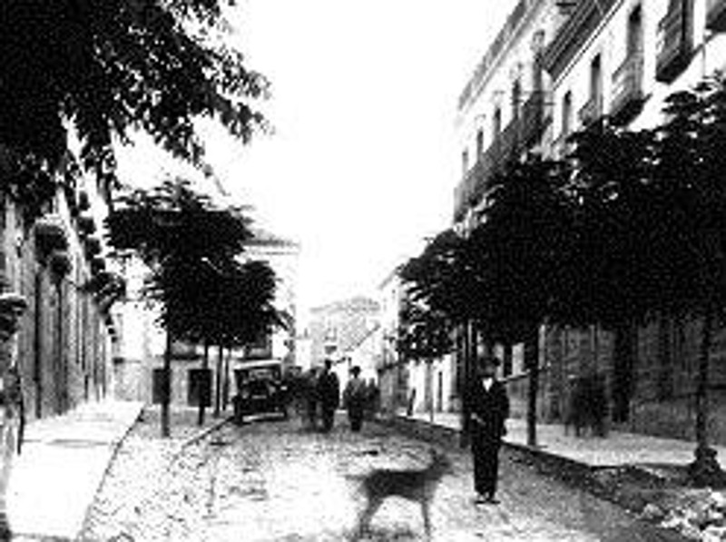 Calle Ramn Milln - Calle Ramn Milln. Foto antigua