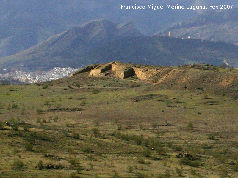 Oppidum Puente Tablas. Muralla - Oppidum Puente Tablas. Muralla. 